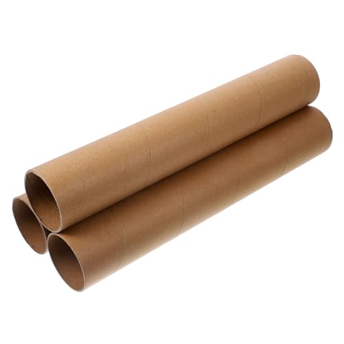 EPIGEIST 3Pcs DIY Blank Paper Tube for Crafting Refillable Storage Tubes for Creative Projects Art Supplies Kindergarten Activities