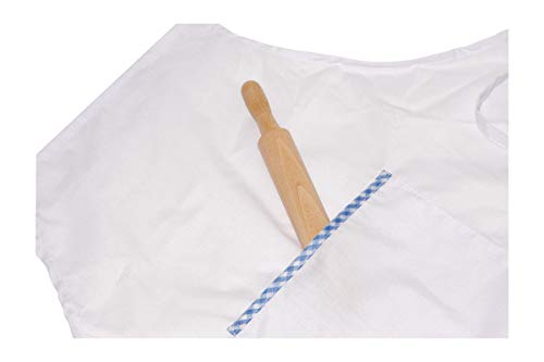 small foot 8963 Koch-Kostüm, perfekt für das Rollenspiel als kleiner Sternekoch, für Kinder ab 3 Jahren, 54 x 52 x 1 cm – Bild 4