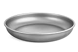 HealthPro Super Strong Lightweight Titanium (Ti) Dinner Plate, 7-Inch (1)