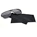 GAMT Fashion Mirrored TV Style Sunglasses for Men Women with Sun Glasses Case