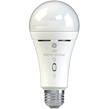 GE Lighting 93099986 LED+ Battery Backup A21 Bulb, 60-Watt Replacement, Soft White