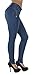 Style G472– Colombian Design, High Waist, Butt Lift, Levanta Cola, Skinny Jeans in M. Blue Size 5