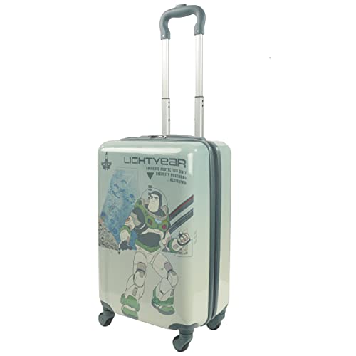 FUL Disney Pixar Lightyear 21 Inch Kids Rolling Luggage, Hardshell Carry On Suitcase with Wheels, Multi (FCBL0014SAMEC-634)