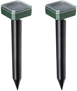 Amazon.com : VANZO Mole Repellent, 2 Pack Ultrasonic ...