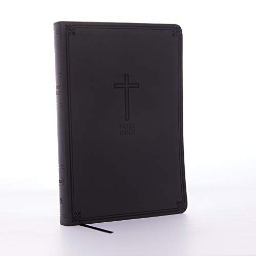 NKJV, Value Thinline Bible, Large Print, Leathersoft, Charcoal, Red Letter Edition, Comfort Print: Holy Bible, New King James Version NKJV, Value Thinline Bible, Large Print, Leathersoft, Charcoal, Red Letter Edition, Comfort Print: Holy Bible, New King James Version Imitation Leather
