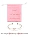 CHICNOW Wedding Party Proposal Maid of Honor Rose Gold Tie the Knot Bracelet (Rose Gold Set of 4)