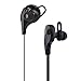 Tecart Racer A1 Bluetooth Headphones Wireless In-Ear Sports Earbuds w/Built-in Mic Sweatproof Headsets HD Stereo Noise Cancelling Headphones (BLACK)