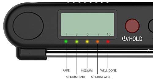 image for Instant Read Meat Thermometer, GOOQ Super Fast Digital Electronic Food