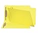 Smead End Tab Fastener File Folder, Shelf-Master Reinforced Straight-Cut Tab, 2 Fasteners, Legal Size, Yellow, 50 per Box (28940)