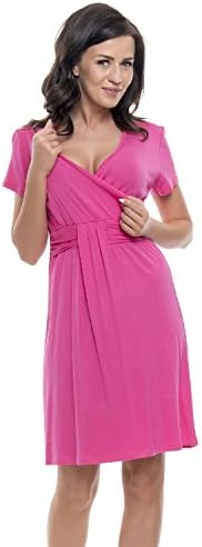 dn Womans nightgown tcb.9116 Small Deep pink