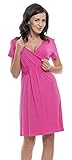 dn nightwear Women's Maternity & Nursing/Breastfeeding Nightgown TCB9116