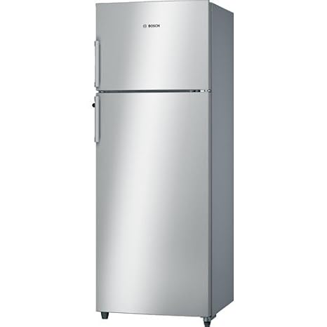 Bosch 288 L 2 Star ( 2019 ) Frost-Free Double Door Refrigerator (KDN30VS20I, Silver)