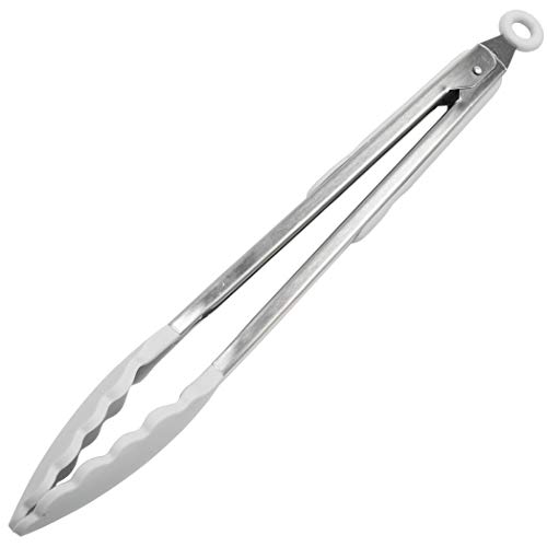 Chef Craft Premium Silicone Cooking Tongs, 12 inch, Gray Pricepulse