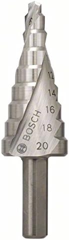 Bosch 2608597519 4 - 20/8/75 mm HSS Step Drill Bit, 4-20mm - Image 3