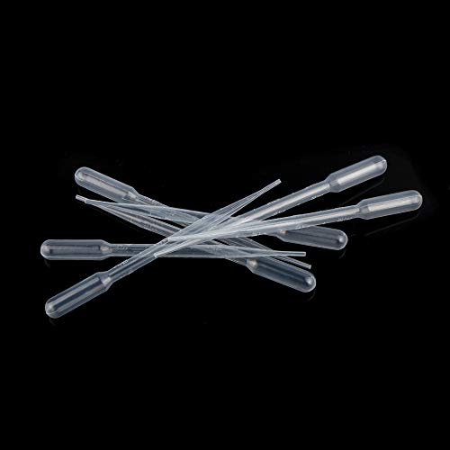 280 PCS 3ML Disposable Plastic Transfer Pipettes,Calibrated Dropper: Squeeze Droppers For Essential Oils,Makeup,Experiments - Suction Injector Tools For Lab,Hospital & School Classroom - Thumbnail 6