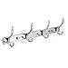 MODONA Four Pronged Robe & Towel Hook - Polished Chrome