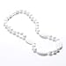Consider It Maid Silicone Teething Necklace for Mom to Wear - FREE E-BOOK - BPA FREE and FDA Approved - Peas in a Pod (White)