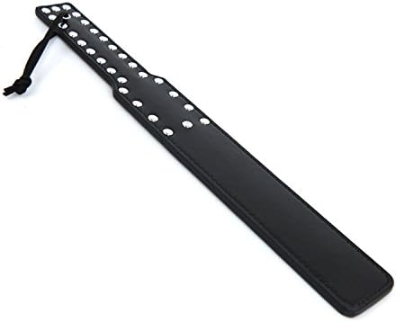 Angels Club Long Whip PU Paddle SM Flirting Toys Sex Tool Restraint Fetish Slave Toy Adult Sex Products For Flogger Couple (Black)