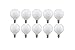 Sterl Lighting – 40 Watt G16.5 Mirror Vanity Round Light Bulbs Type G E12 Candelabra Base 120 Volts 2.75In 370Lm White Decorative Chandelier or Sconce Mini Globe Incandescent 2700K WW White – 10 Pack