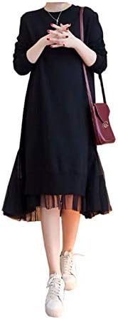 Amazon Co Jp Vision マタニティウェア 服 春夏秋 マタニティ 長袖 ワンピース 妊婦服 P050 服 ファッション小物