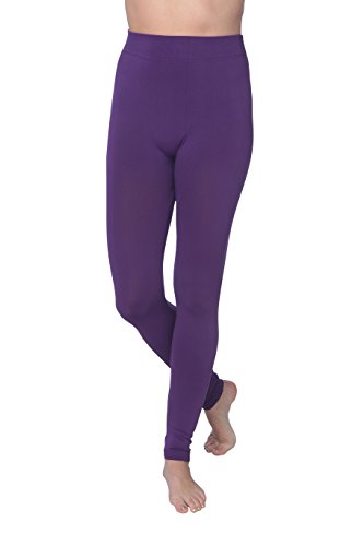 Active Club 6-Pack High-Waisted Leggings Pants – Ultra Soft - reg and Plus Size (Assorted/M/L) - Thumbnail 6