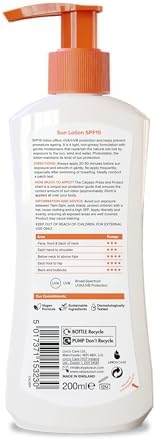 Calypso Press and Protect Sun Lotion SPF15 UVA UVB 200ml view 3