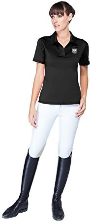 Noel Asmar Women's Polo Shirt Black Medium
