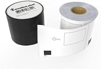 SaveOnLabel Brother DK-1202 Compatible Shipping Labels, BPA Free, Strong Adhesive, Resistant to Scratches and Smudges, Compatible with QL-500/550/570/580N/650TD/1050/1050N/1060N, and More (8 Rolls)