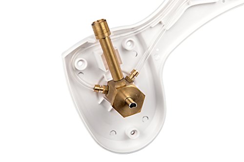 Bio Bidet A3 Fresh Water Non-Electric Bidet Attachment with Self-Cleaning Nozzle, Solid Brass Valve Assembly and Swivel Metal Hose Joint - Thumbnail 7