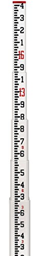 SitePro SCR 16-ft Fiberglass Leveling Rod (CR) - 10ths