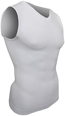 Body Shaping Gynecomastia Compression Shirt: Comfortable for Everyday Wear XL White