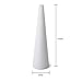 FloraCraft CraftFōM Cone 3.8 Inch x 15 Inch White