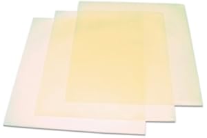 EURO TOOL Freeman Casting Sheet Wax, 18 Gauge, Box of 12 Sheets | WAX-340.18