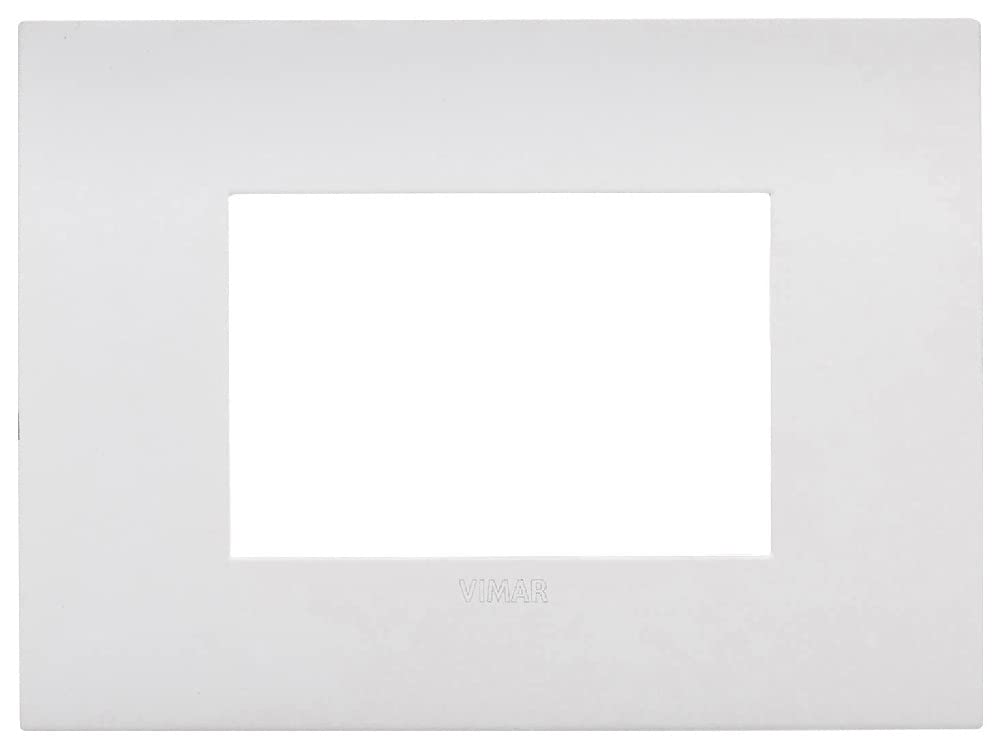 Vimar 19953.26 Arké fit Plate 3 modules, Metal, Polar matt