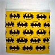 Printed Mini- Re-Sealable Bags/Baggies -300 - 2"w X 2"h  Batman