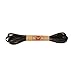 Cobbler's Choice 55'' Flat Wax Cotton Boot Lace, Black