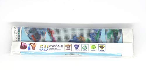 Yisinga 5d Diamond Painting kit for Adults Partial Drill Paint with Diamonds, DIY Diamond Painting Wall Decoration for Kids, Diamond Cross Stitch Art Craft Painting Canvas Kits for Home Decor Dog