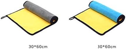 HOBULL Multipurpose Wash Cloth Microfiber Car Cleaning Towel Vehicle Cleaning Accessories High Absorbent Lint-Free Streak-Free for Car Home Kitchen Furniture