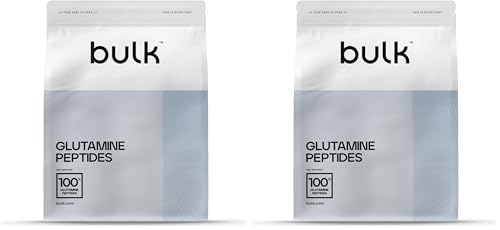 Bulk Glutamin Peptide Pulver, 500 g, 166 Portionen, Verpackung Kann Variieren (Packung mit 2)
