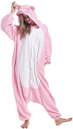 Unisex Adult Onesies Pajamas Plush Animal Cosplay Costumes