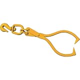 Roughneck High Carbon Steel Swivel Log Skidding Tongs - 17 1/2in. Jaw Opening