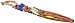 Kidorable Pirate Umbrella, Brown, One Size for Toddlers and Big Kids, Lightweight Child-Sized Nylon Rain Proof Umbrella