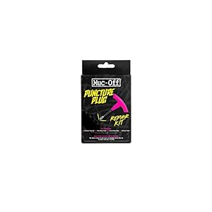 Muc-Off 20131 Puncture Plug Repair Kit – Puncture Repair Kit For Tubeless Bike Tyres – Includes 2-in-1 Puncture Plug…