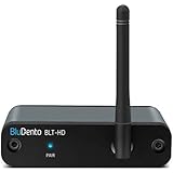 [Upgraded Version] 5.0 aptX HD, Long Range HiFi Bluetooth Music Receiver, BluDento, Designed for Home Stereo &amp; Pre Amplifiers &amp; External DAC, Wireless Audio Adapter