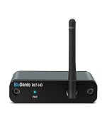 BluDento 5.0 aptX HD, True HiFi Long Range Bluetooth Music Audio Receiver, Designed for Home Stereo & Pre Amplifier & External DAC