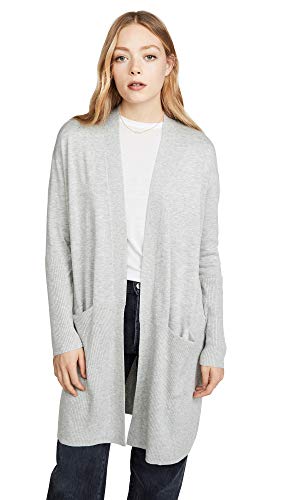 Splendid Cárdigan Cash Blend Suéter, Gris, XS para Mujer