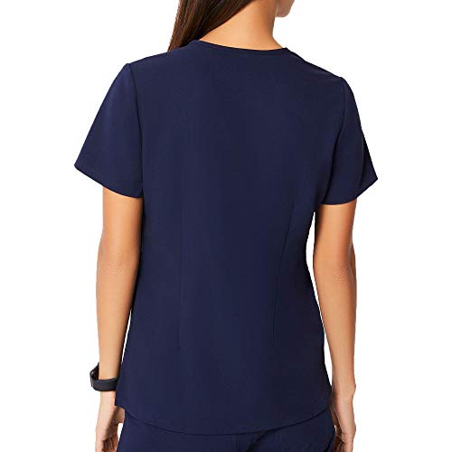 FIGS Catarina OnePocket Scrub Top for Women Navy Blue, L Pricepulse