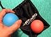 4FITPRO Lacrosse Balls - Deep Tissue Massager, Set of 1 Orange & 1 Blue- Safe & Effective to Relieve & Relax Myofascial, Foot, Chest & Back Muscles Includes Carry Bag
