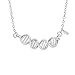 SENFAI DNA Chemical Formulas Symbol Charm Pendant Necklace 18