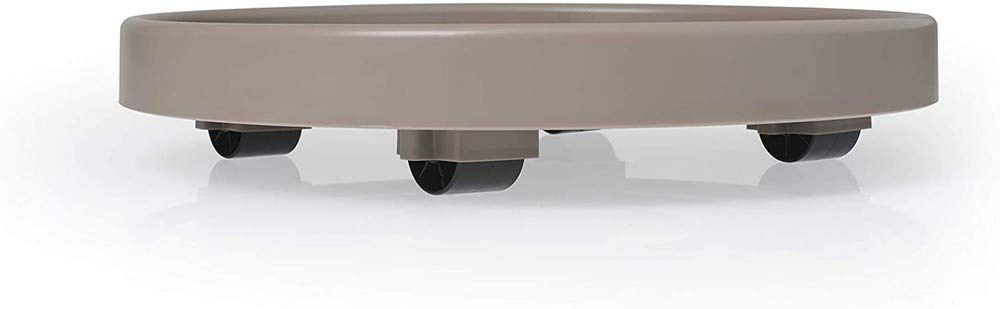 Artevasi Saucer W/Wheels 40 cm Taupe